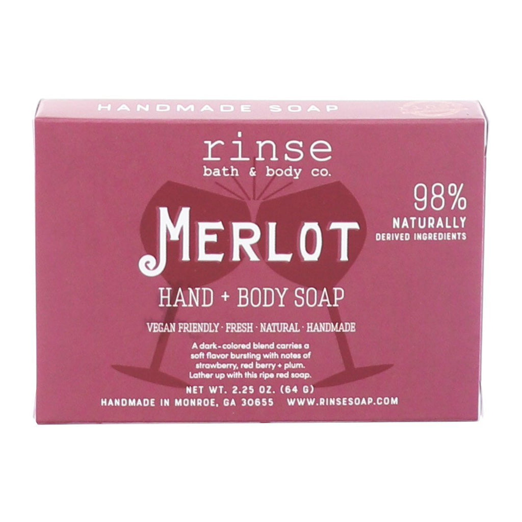 Mini Merlot Soap - Rinse Bath & Body