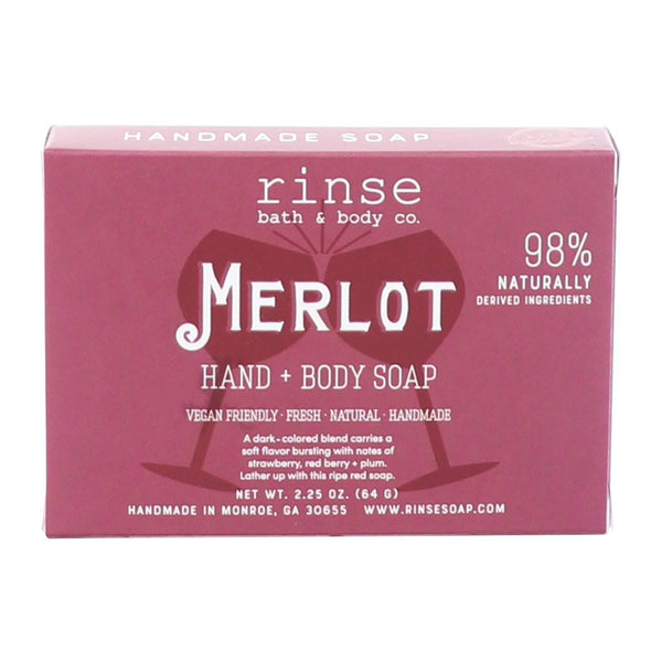 Mini Merlot Soap - Rinse Bath & Body