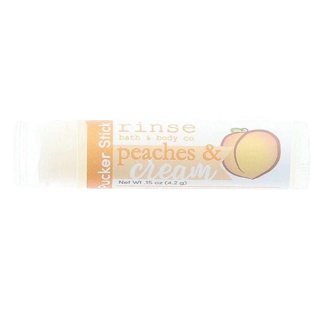 Peaches & Cream Pucker Stick - Rinse Bath & Body