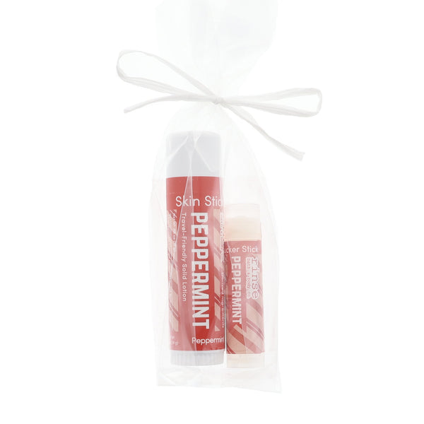 Peppermint Pucker & Skin Stick Bundle - Rinse Bath & Body