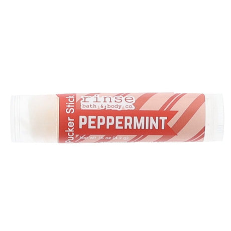 Natural natural lip balm | Peppermint | Rinse Bath & Body Co.