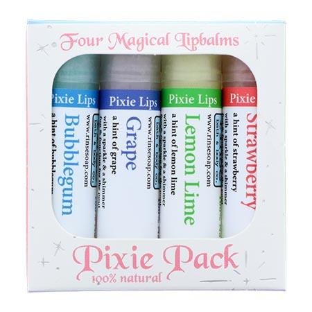 Natural natural lip balm | Pixie Pack 1 | Rinse Bath & Body Co.