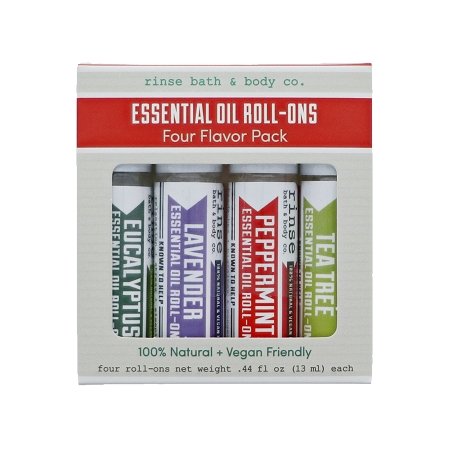 Roll-On Essential Oil 4 Pack - Rinse Bath & Body