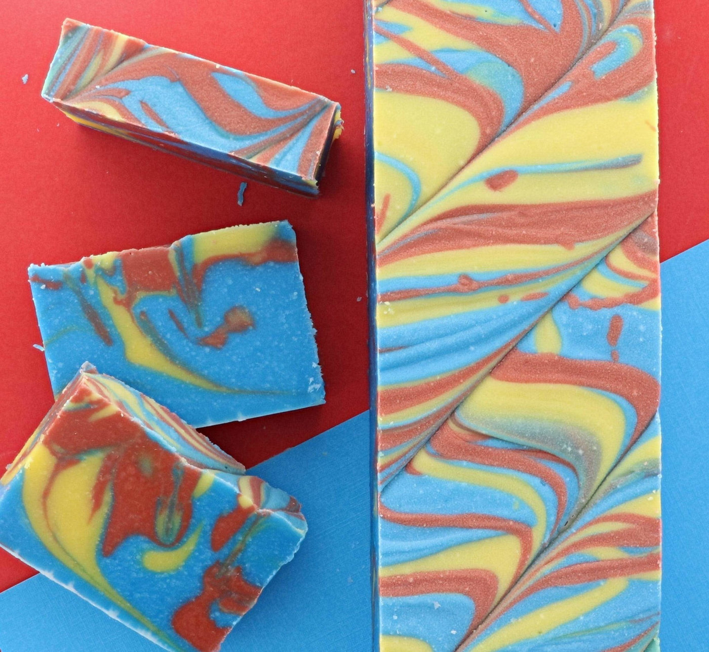 Rinse Super Hero handmade natural bar soap - moisturizing and gentle - alternate angle