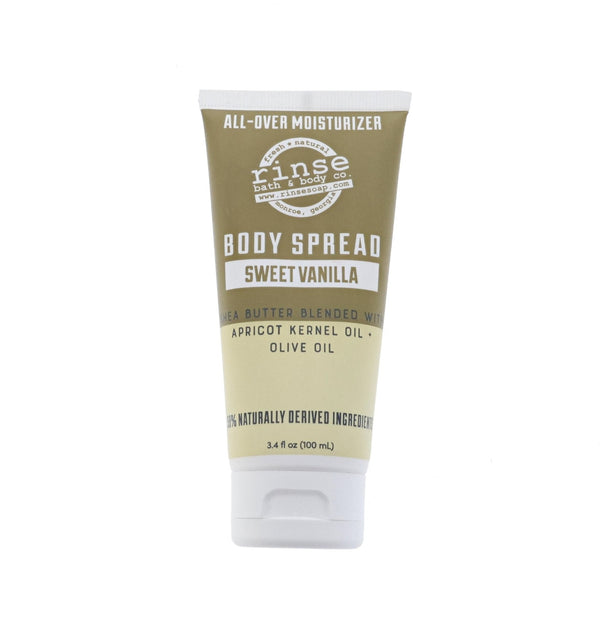 Sweet Vanilla Body Spread - Tube - Rinse Bath & Body