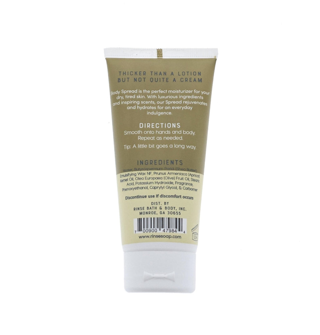 Sweet Vanilla Body Spread - Tube - Rinse Bath & Body