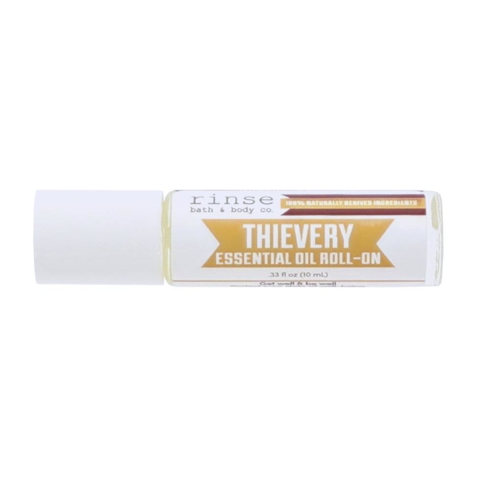 Thievery Essential Oil Roll-On on white — natural handmade, Rinse Bath & Body Co.