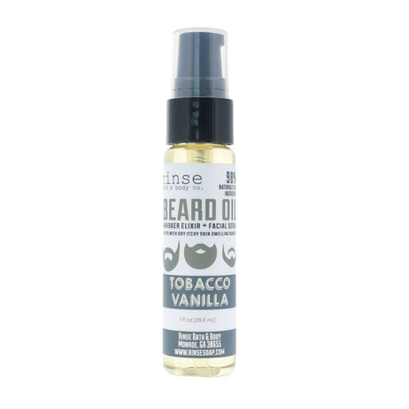natural facial oil serum in Tobacco Vanilla by Rinse Bath & Body