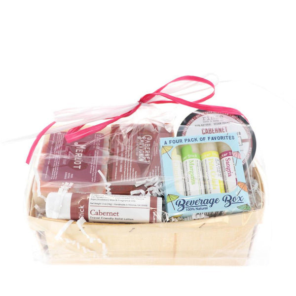 Wine Gift Basket - Rinse Bath & Body