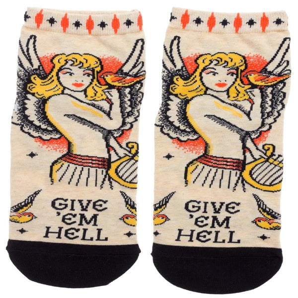 Women's Socks - Give 'Em Hell - Rinse Bath & Body