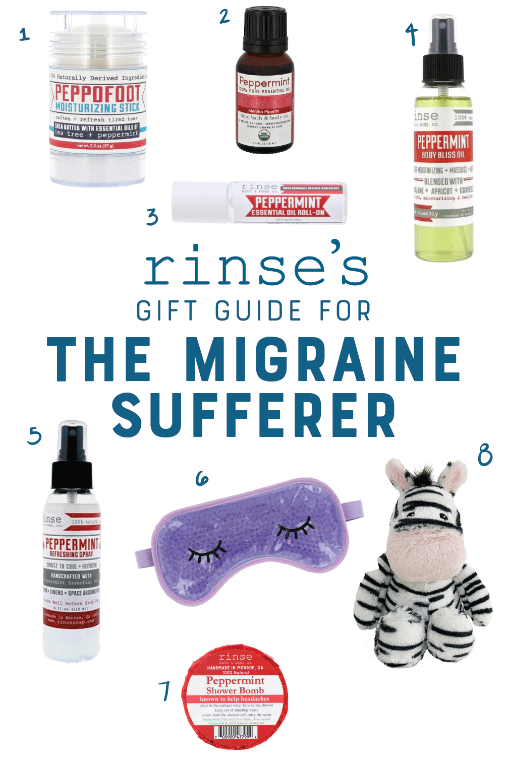 Gift Guide for the Migraine Sufferer Rinse Bath & Body