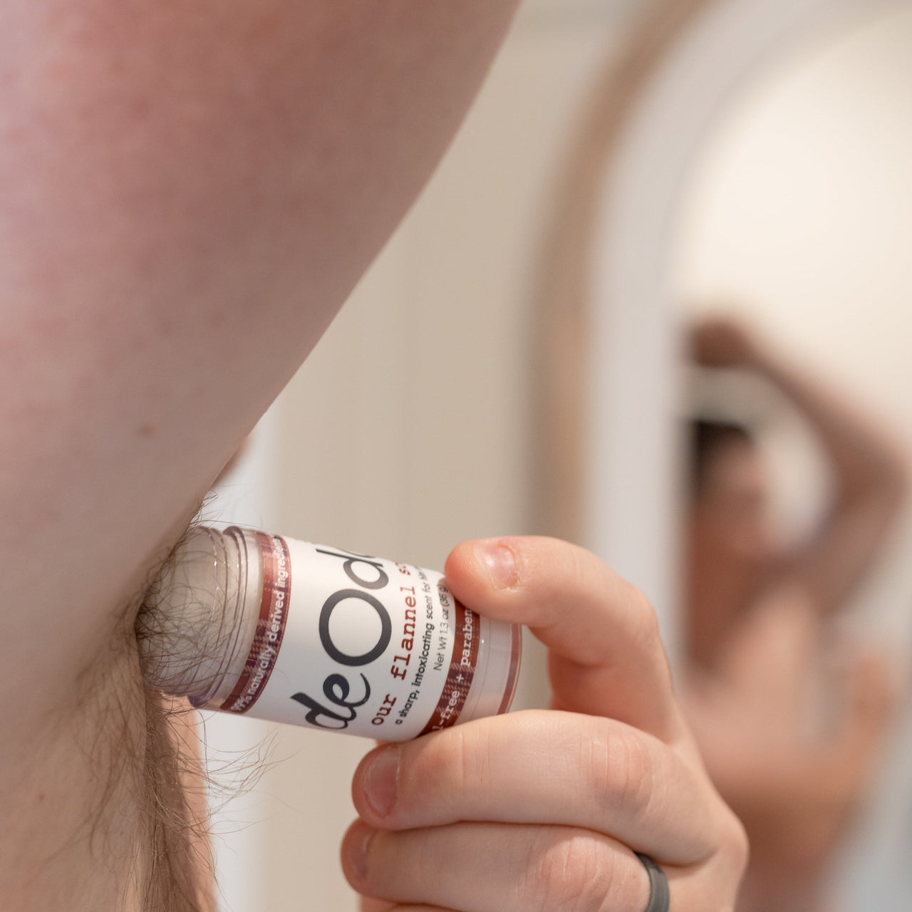 Rinse natural deodorant