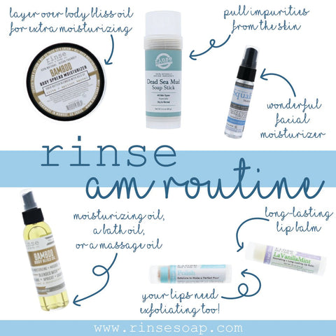 Rinse AM & PM Routine! | Rinse Bath & Body