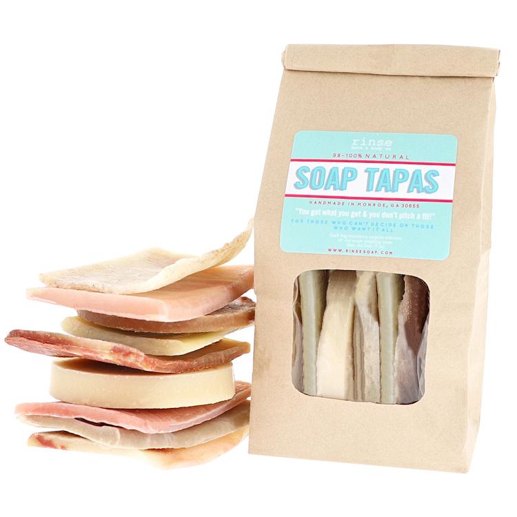Rinse guest amenity mini soaps and sampler sets