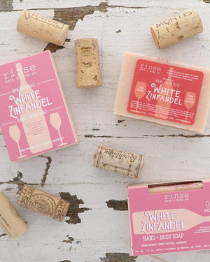 White Zinfandel Wine Soap — lifestyle