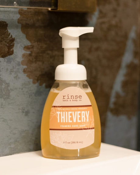 Thievery foaming hand soap by Rinse Bath & Body