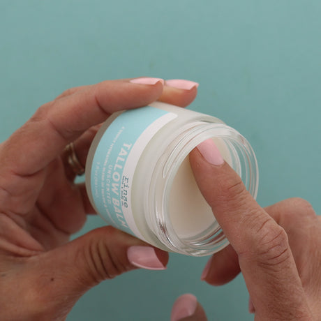 Grass-Fed Unscented Tallow Balm | Deep Repair | Rinse