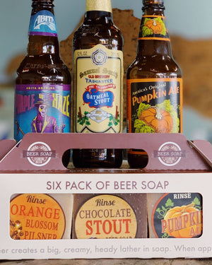 Beer Soap | Six Pack | Craft Beer Lather | Rinse