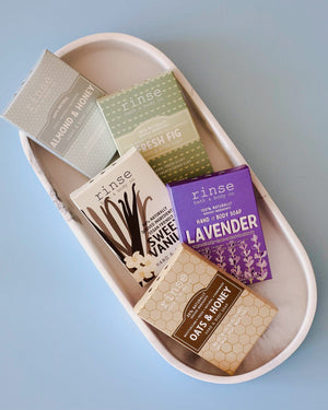Oats & Honey handmade natural bar soap by Rinse Bath & Body