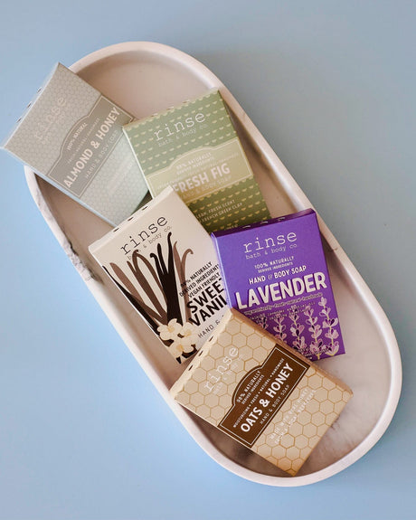 Oats & Honey handmade natural bar soap by Rinse Bath & Body