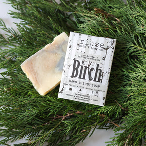 Handmade Birch Soap — lifestyle