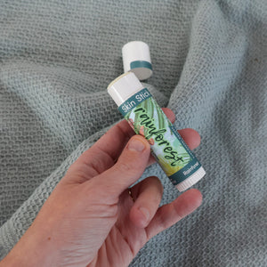 Rinse Rainforest solid lotion stick - mess-free hydration - alternate angle