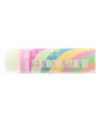 Rainbow Sherbet lip balm — sweet, fruity summer dessert in a twist-up tube. Rinse Bath & Body Co.