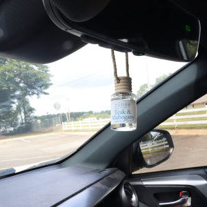 Essential Oil Car Diffuser | Teak & Mahogany | Long-Lasting | Rinse