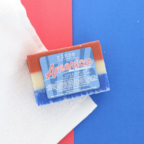 America the Beautiful Soap | Natural Bar Soap | Rinse