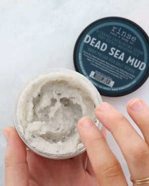 Dead Sea Mud salt scrub by Rinse Bath & Body