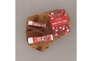 Warm Apple Cider Solid Lotion styled with cider cue — Rinse Bath & Body Co.