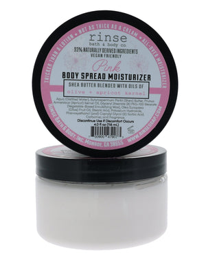 Handmade Pink natural body lotion - naturally derived