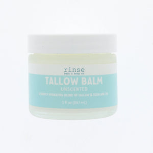 Grass-Fed Unscented Tallow Balm | Deep Repair | Rinse