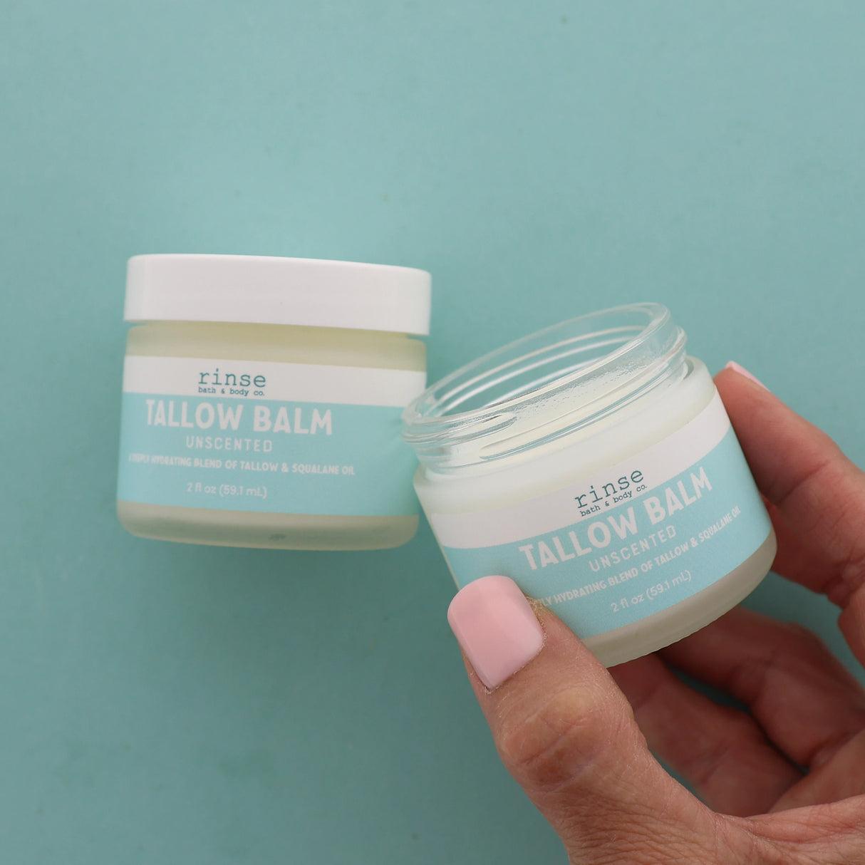 Grass-Fed Unscented Tallow Balm | Deep Repair | Rinse
