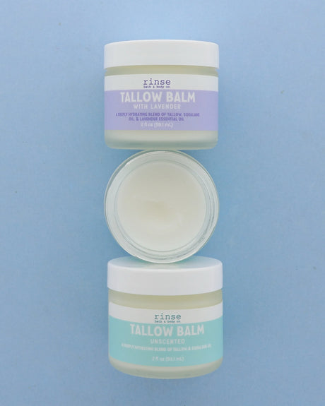 Grass-fed Lavender Tallow Balm tin