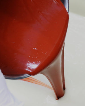 handmade natural bar soap in Peppermint Patti by Rinse Bath & Body - detail view
