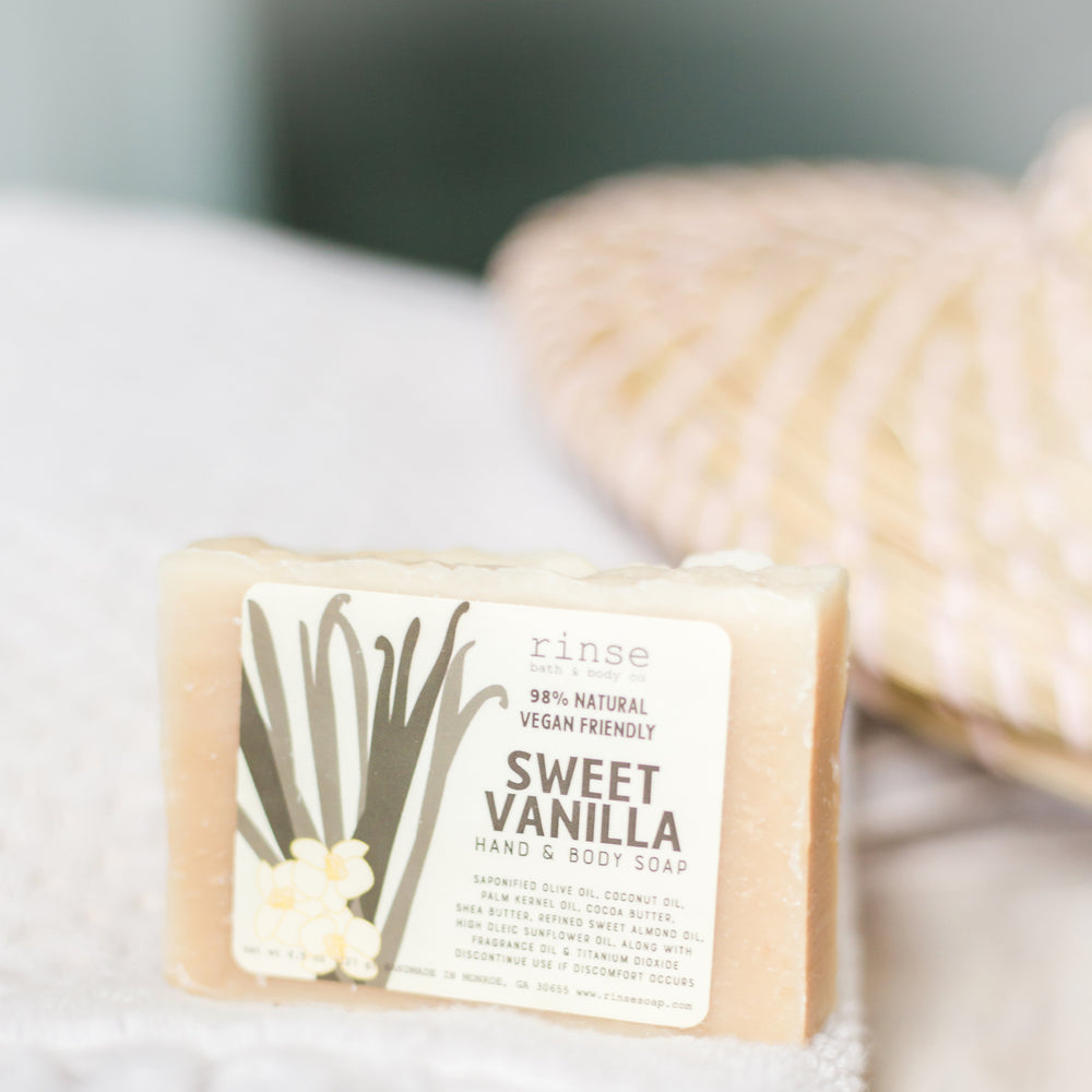 Mini Sweet Vanilla Soap — lifestyle