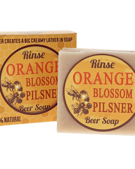 Rinse Orange Blossom Pilsner Soap - moisturizing and gentle