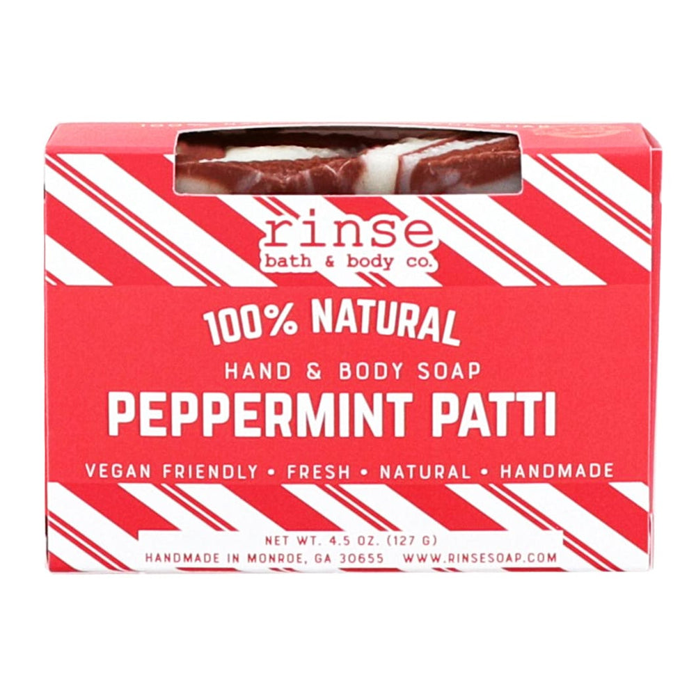 Boxed Peppermint Patti bar soap