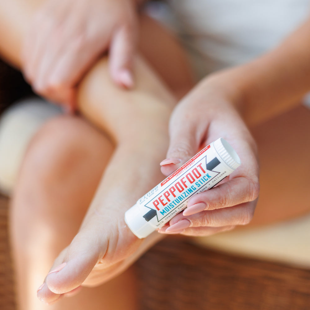 Foot Care Set — in-use