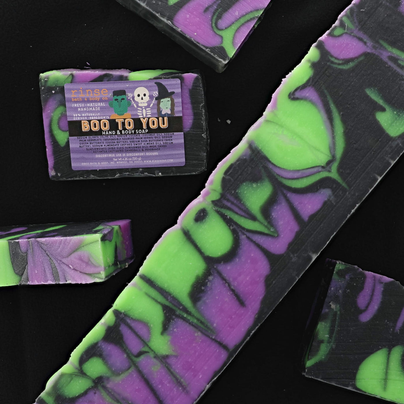 Boo To You Soap by Rinse Bath & Body - alternate angle