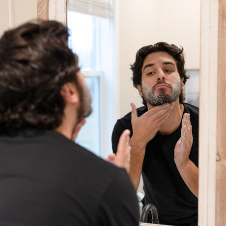 Rinse Beard Bar Facial Soap - handmade natural product - alternate angle