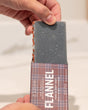 Flannel handmade natural bar soap by Rinse Bath & Body