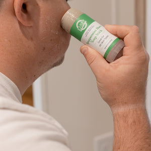 Handmade Spearmint natural bath & body product - naturally derived - lifestyle shot