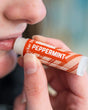 Peppermint lip balm by Rinse Bath & Body