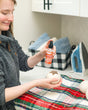 Peppermint Room & Linen Spray in use