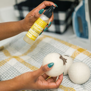 room and linen spray in Lemongrass by Rinse Bath & Body - alternate angle