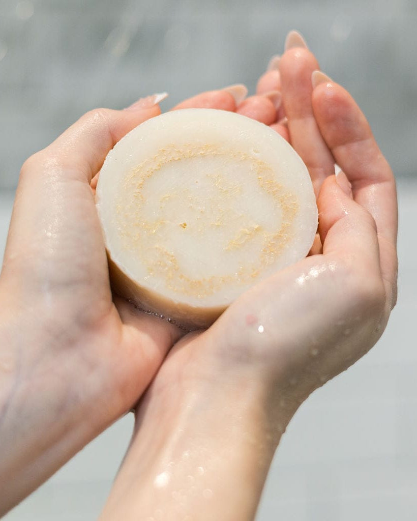 Rinse Bamboo Loofah handmade natural bar soap - moisturizing and gentle 
