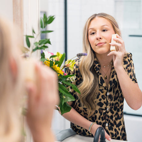 Rinse Casteel handmade natural bar soap - moisturizing and gentle - alternate angle