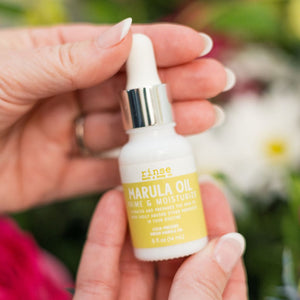 Rinse Marula natural facial oil serum - anti-aging hydration - alternate angle
